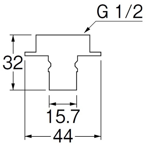 SANEI 洗濯機用ニップル【PT332T-13】