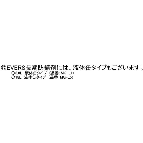 EVERS 長期防錆剤 420mlスプレー【MG-16】