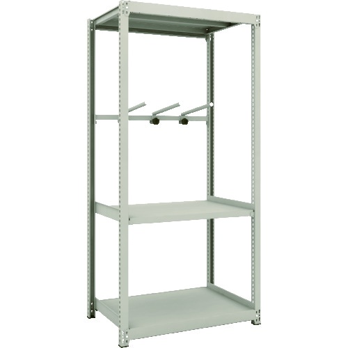 TRUSCO スチールラック M2型軽中量棚 860X600XH1800 3段 アーム1段 単体【M2-6363-A1】