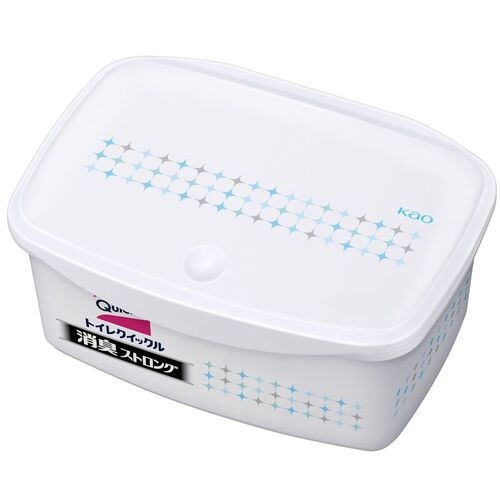 Kao トイレクイックル 消臭ストロング 容器入 10枚入【311870】