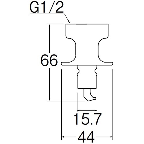SANEI 洗濯機用ニップル【PT-3360】