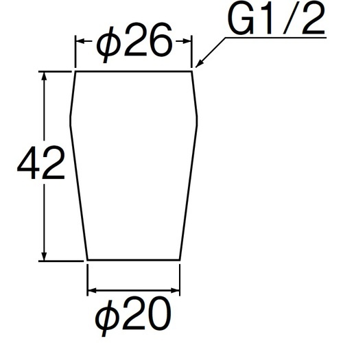 SANEI 回転ホース金具【PU86TF】