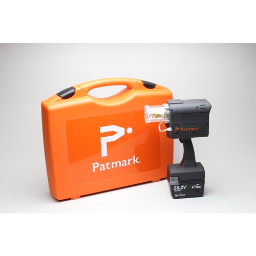 トーチョーマーキン 刻印機 Patmark-mini バッテリーセット オレンジ【PM-MINI-BA-OR】
