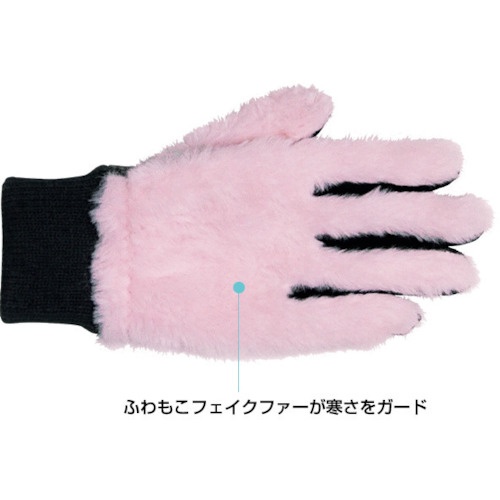 ペンギンエース 防寒手袋 Pパターン WINTER W-6 ピンク L【W-6 PINK L】