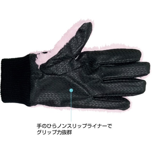 ペンギンエース 防寒手袋 Pパターン WINTER W-6 ピンク L【W-6 PINK L】