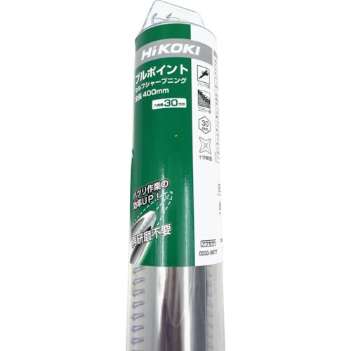 HiKOKI ブルポイント(十字六角ツバ無)400L【0033-9977】