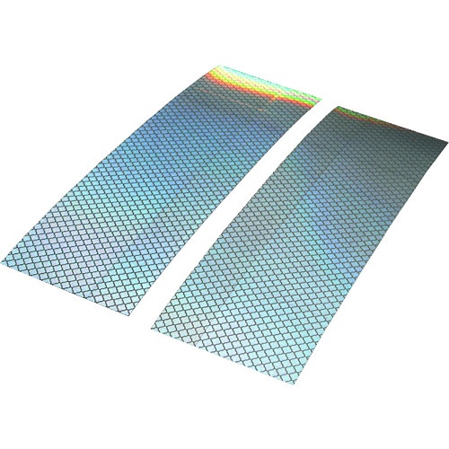 WAKI 高輝度反射シート2入 70mmX230mm 白【AHW012】