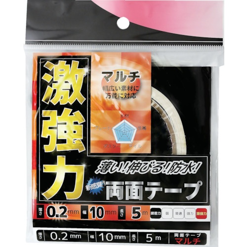 WAKI 激強力両面テープ マルチ 10MM×5M【WKG008】