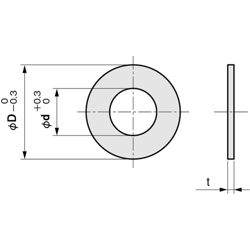 IWATA シムリングSUS (1枚入)T0.5【BRS010020050】