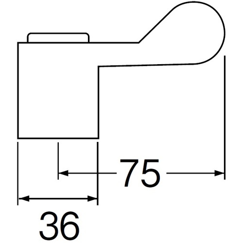 SANEI CPサークルレバー【PR236F】
