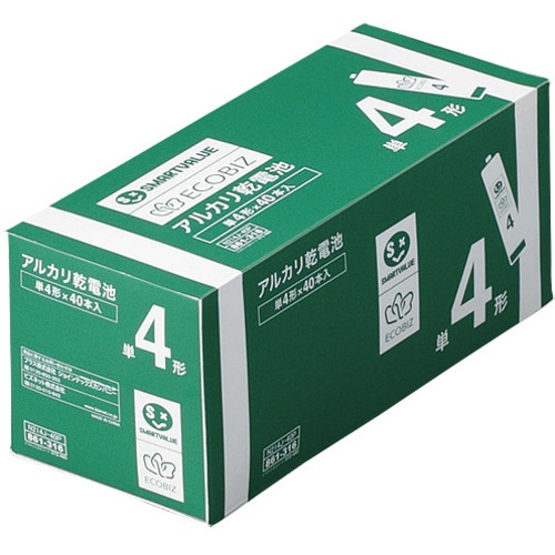 JTX 861316)アルカリ乾電池3 単4×40本【N214J-40P】