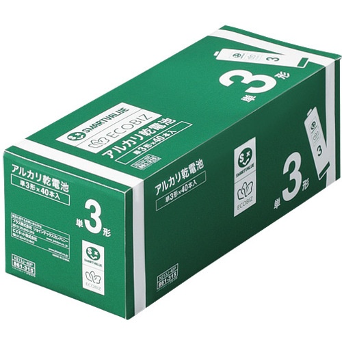JTX 861315)アルカリ乾電池3 単3×40本【N213J-40P】