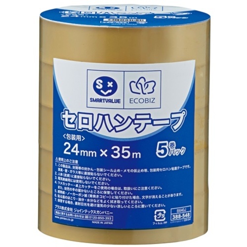JTX 388548)セロハンテ-プ 24mm×35m5巻【B640J】
