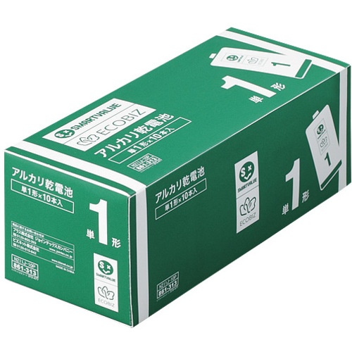 JTX 861313)アルカリ乾電池3 単1×10本【N211J-10P】