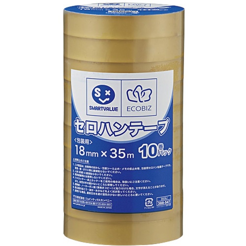 JTX 388547)セロハンテ-プ 18mm×35m10巻【B639J】