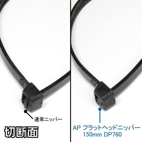 アストロプロダクツ フラットヘッドニッパー 150mm DP760【2002000027603】