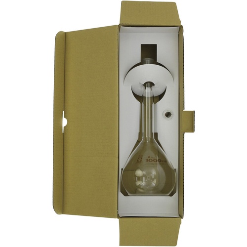 SIBATA メスフラスコ スーパーグレード 1000mL【020060-1000】