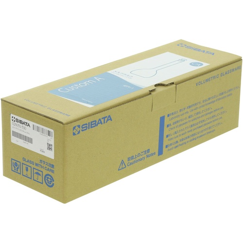 SIBATA メスフラスコ カスタムA 500mL【026050-500】