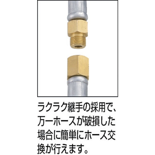 TRIENS エアーホースリール 内径8.0mm×3m【WHC-303B】