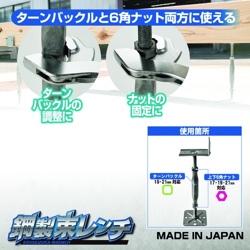 TOP 鋼製束レンチ【KSW-200】