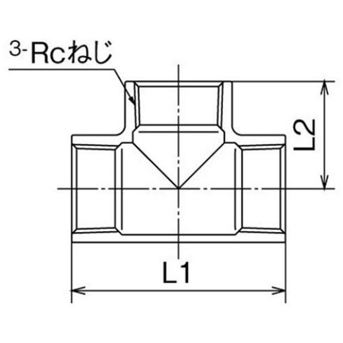 オンダ製作所 SFT2型 チーズ Rc1/4×Rc1/4×Rc1/4【SFT2-08】