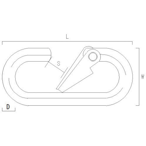 YAHATA Cカン ばね付 10mm 1個入り【YHI-CKBA-10】