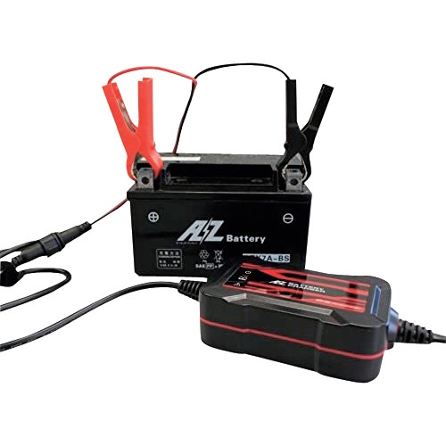 OKADA AZバッテリーチャージャー 全自動コンパクト充電器 12V【ACH-100】