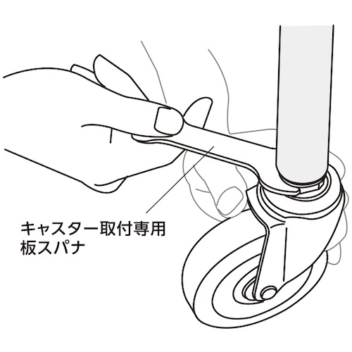 ユーエイ プレート式 自在 巻き込み防止カバー付キャスター ウレタン 車輪径150mm ストッパー付き PMタイプ PMS-LB型IPC 取付寸法94×94(87×87)【PMS-150UWBLBRINJ-IPCY】