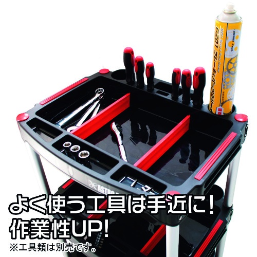 アストロプロダクツ AP プラスチックツールワゴン TW840【2003000008401】