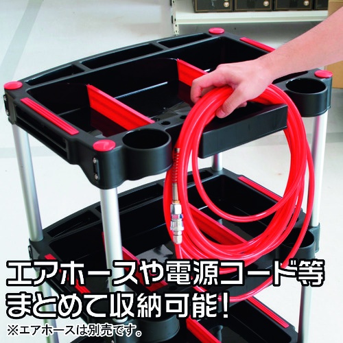 アストロプロダクツ AP プラスチックツールワゴン TW840【2003000008401】