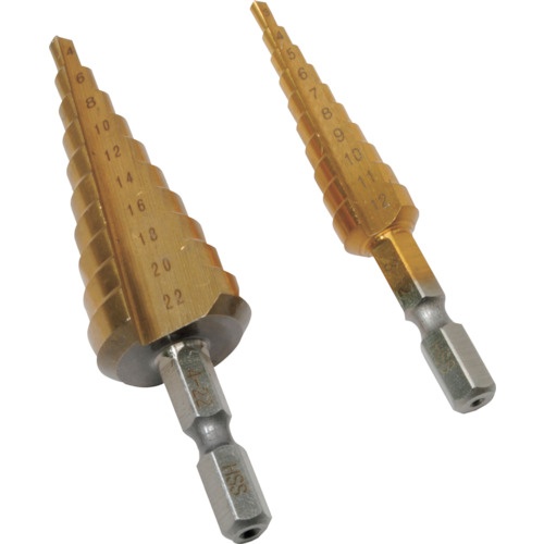 アストロプロダクツ ステップドリルセット(2本組)DB176【2011000011765】