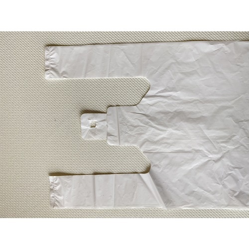 TRUSCO バイオマスプラスチック配合レジ袋 8/25号 (340X250mm)乳白 100枚入【BSB8-25-W】