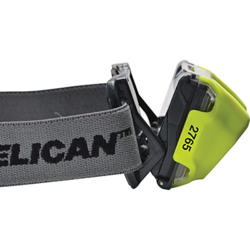 PELICAN 2765 ヘッドアップライト 黄(防爆)【276500103245】