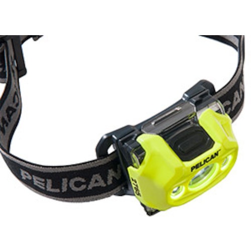 PELICAN 2765 ヘッドアップライト 黄(防爆)【276500103245】