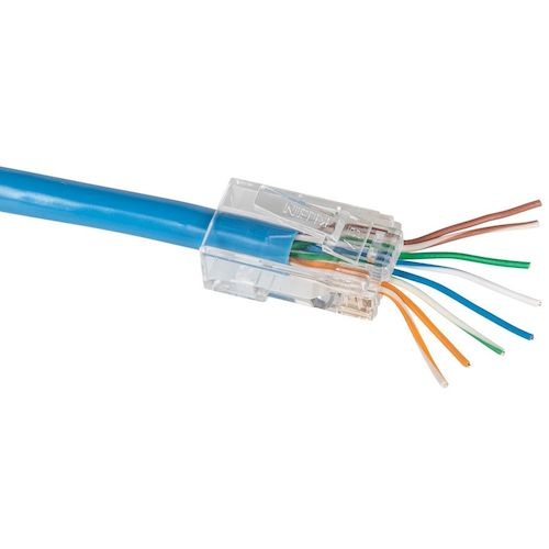 KLEIN Pass-Thruモジュラープラグ RJ45 CAT6(50個入り)【VDV826703A】