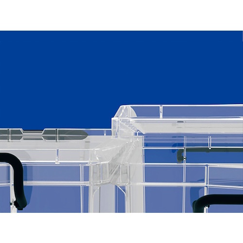 E-CON 透明フタ付きボックス 204150 エコンボックス#50Hセット【42.5L、702×414×207】【20415001TMBK901】