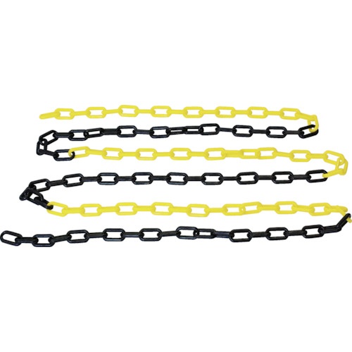 ミツギロン プラチェーン6mm3mカット黄黒【SF-65-YB】