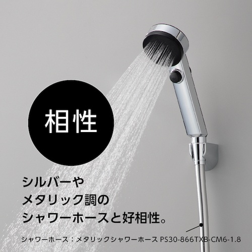 SANEI ストップシャワーヘッド【PS3253-80XA-CD】