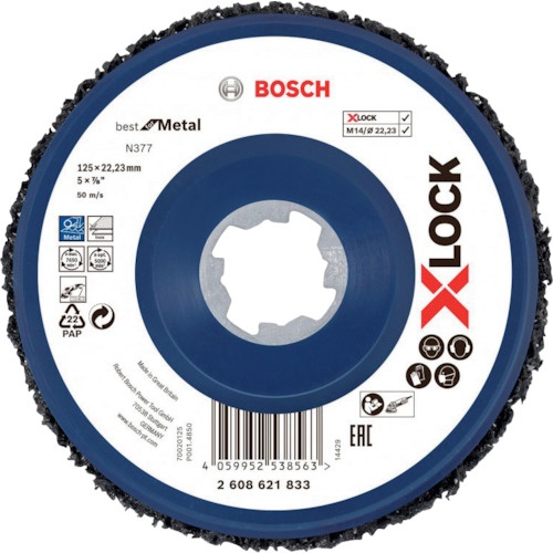 X-LOCK クリーニングディスク125 N377【2608621833】
