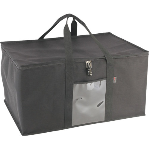 SANEI 折り畳みコンテナバッグ 75L 黒【WS-CB75-01】