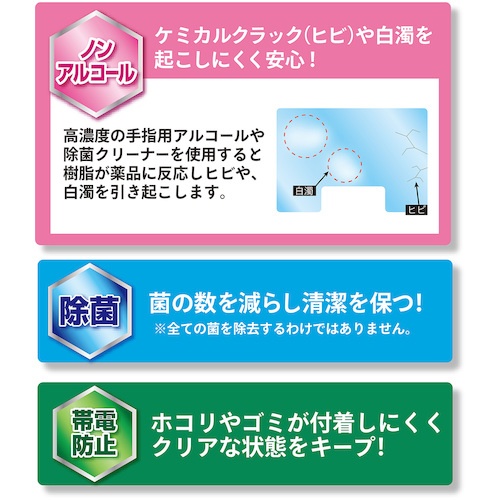 マグエックス アクリルパーテーションクリーナー アクピカ 300ml【APWC-300】