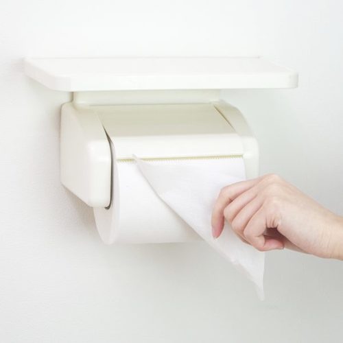 オカ 我が家のべんり化計画 フィルフィットワンタッチペーパーホルダー棚付き【289554】