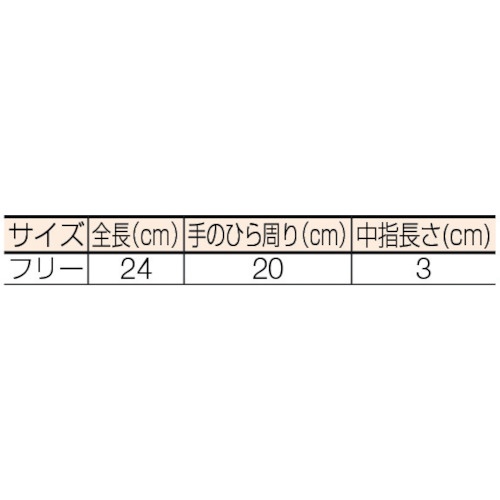 丸和ケミカル 3本指出しすべり止手袋【35】