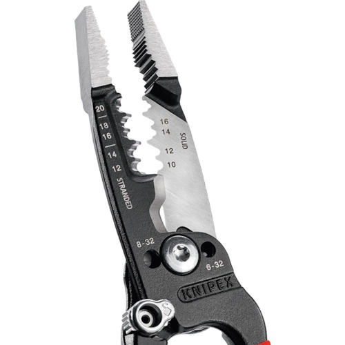 KNIPEX 電気技師用多機能ペンチ【1371-8】