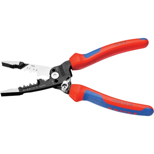 KNIPEX 電気技師用多機能ペンチ【1372-8】
