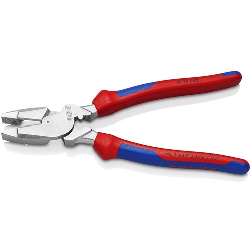 KNIPEX 架線工事用強力ペンチ圧着付【0915-240】