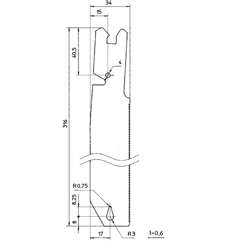 SANEI シャープソー替刃【R39F-1】