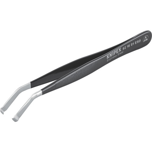 KNIPEX 精密ピンセット 120mm【9216-01ESD】