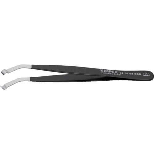KNIPEX 精密ピンセット 120mm【9216-02ESD】