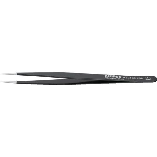 KNIPEX 汎用ピンセット 110mm【9221-03ESD】